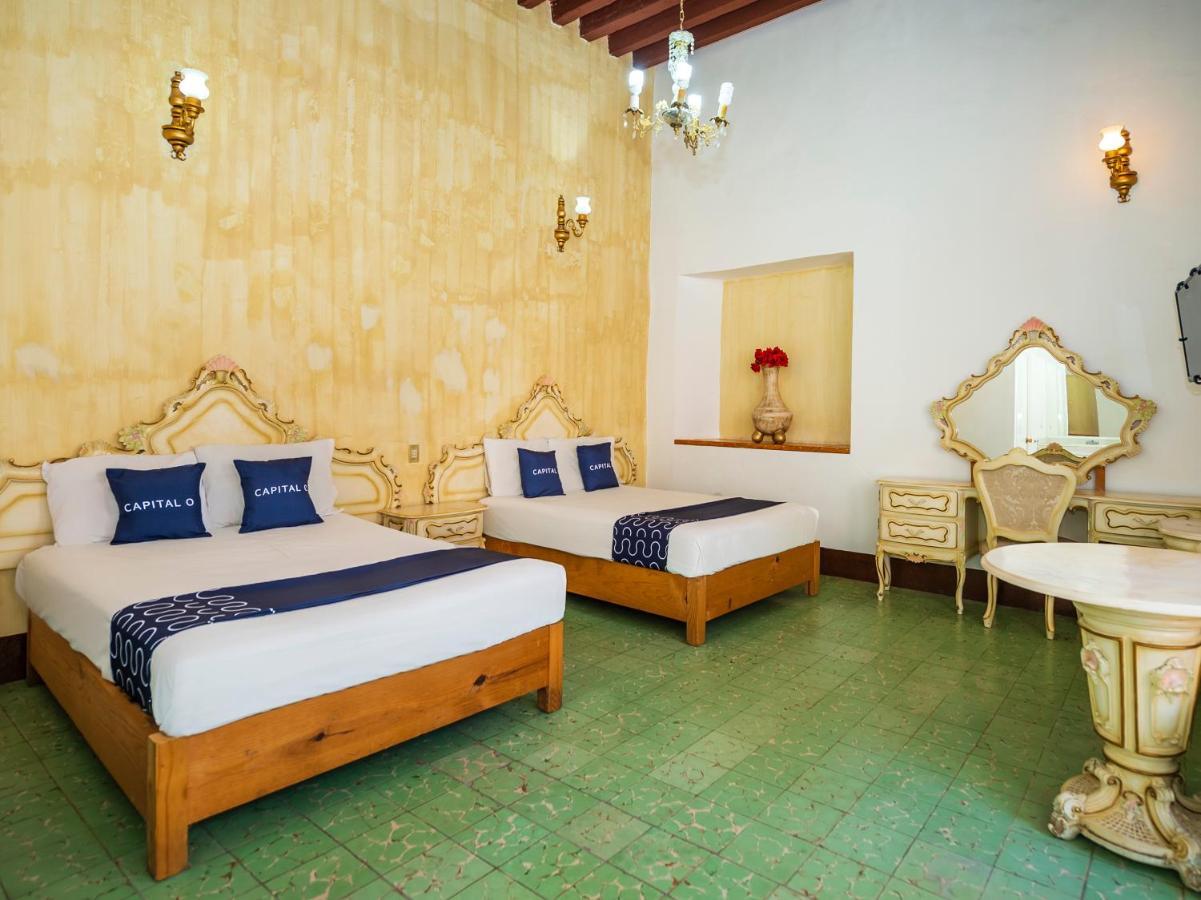 Hotel Meson Del Obispado Querétaro Esterno foto
